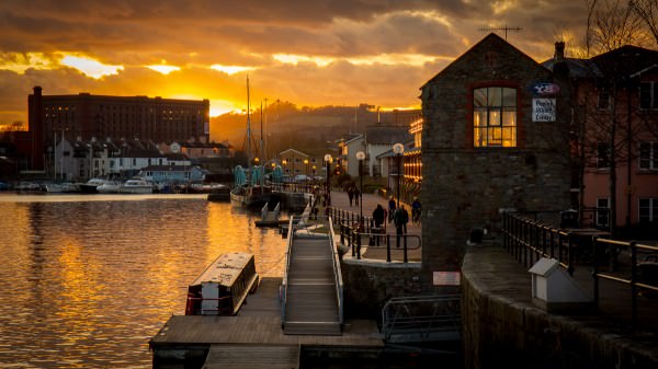 Poole's Wharf Sunset