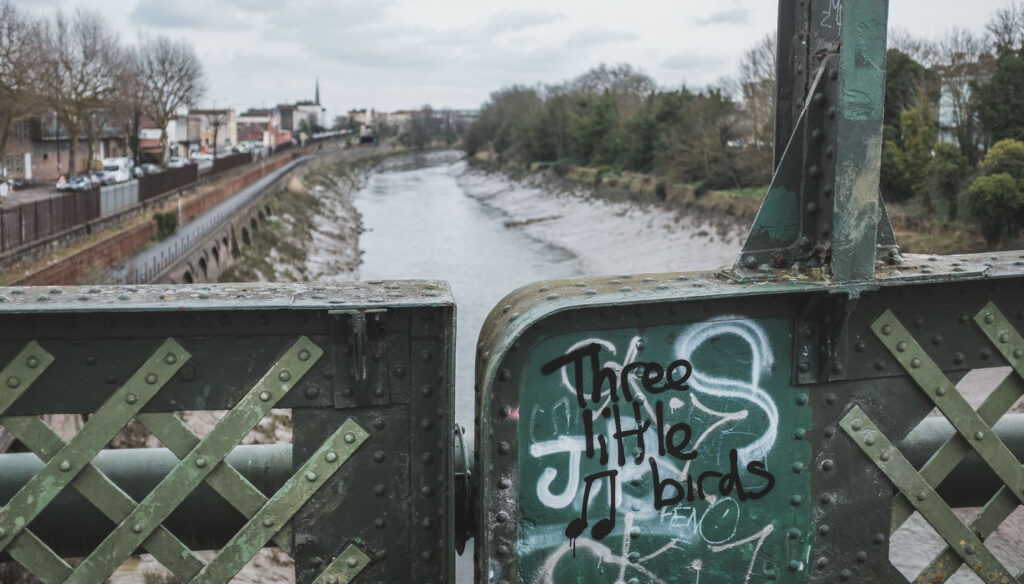 Vauxhall Bridge Graffiti