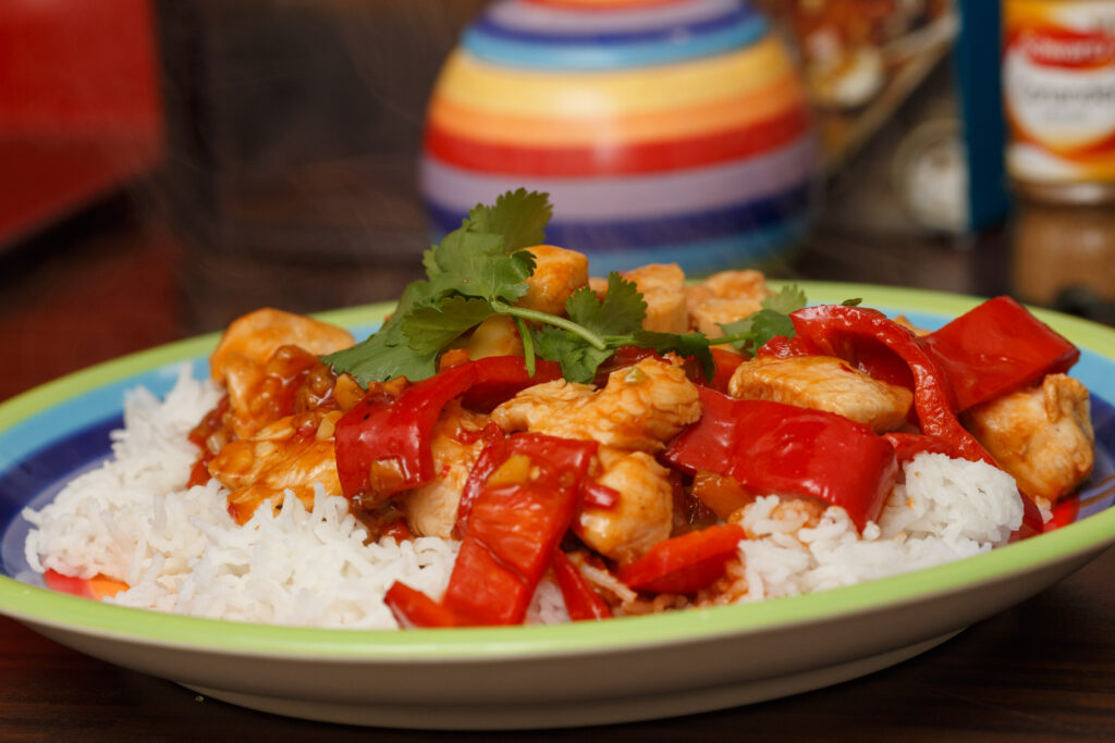 Chicken stir-fry