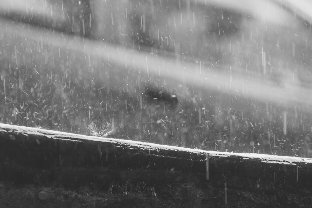 Sudden downpour